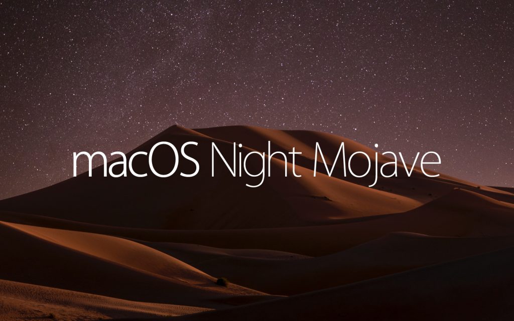 macOS Night  Mojave