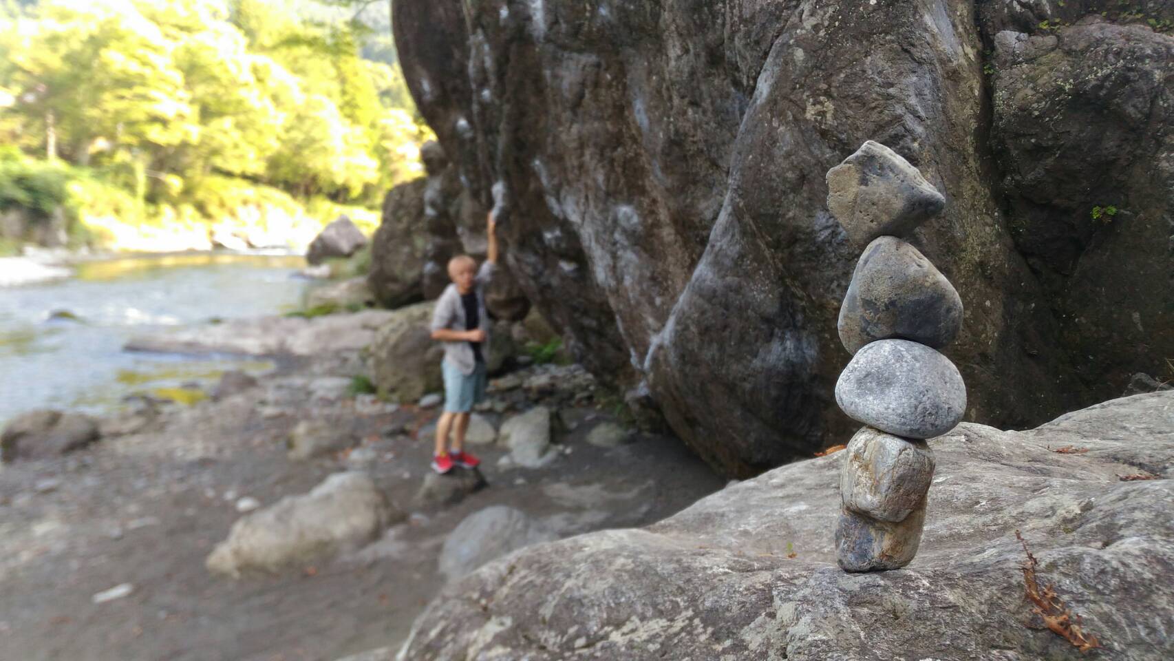 御岳エリア、マミ岩