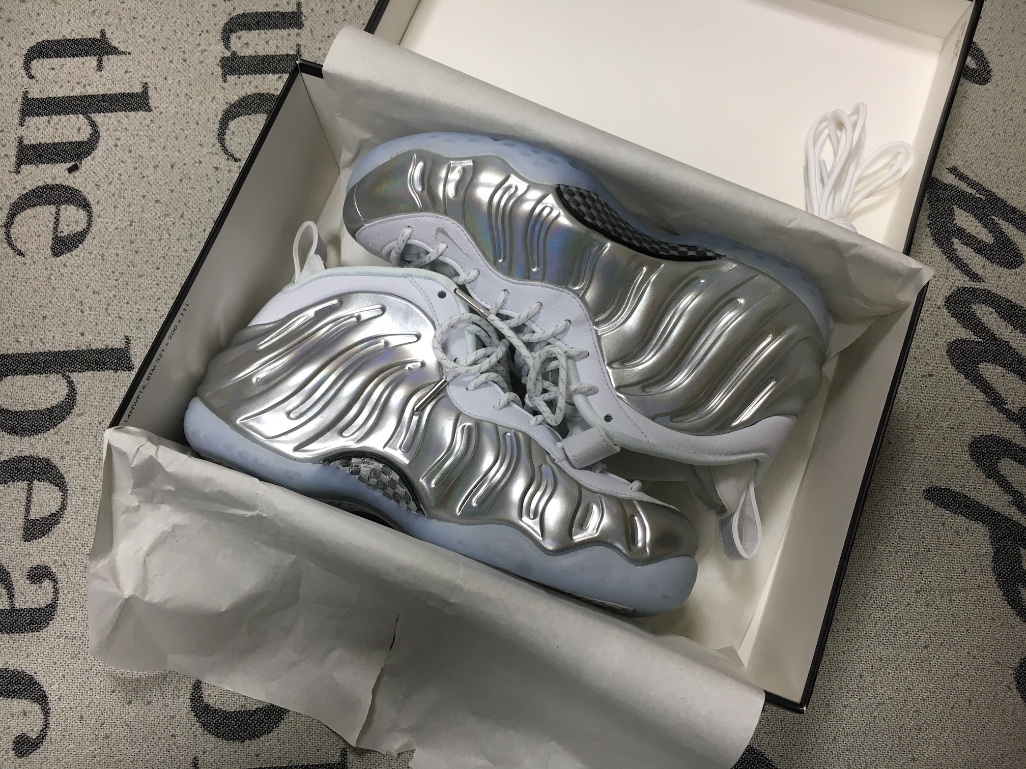 AIR FOAMPOSITE ONE CHROME エア フォームポジット ワン クローム