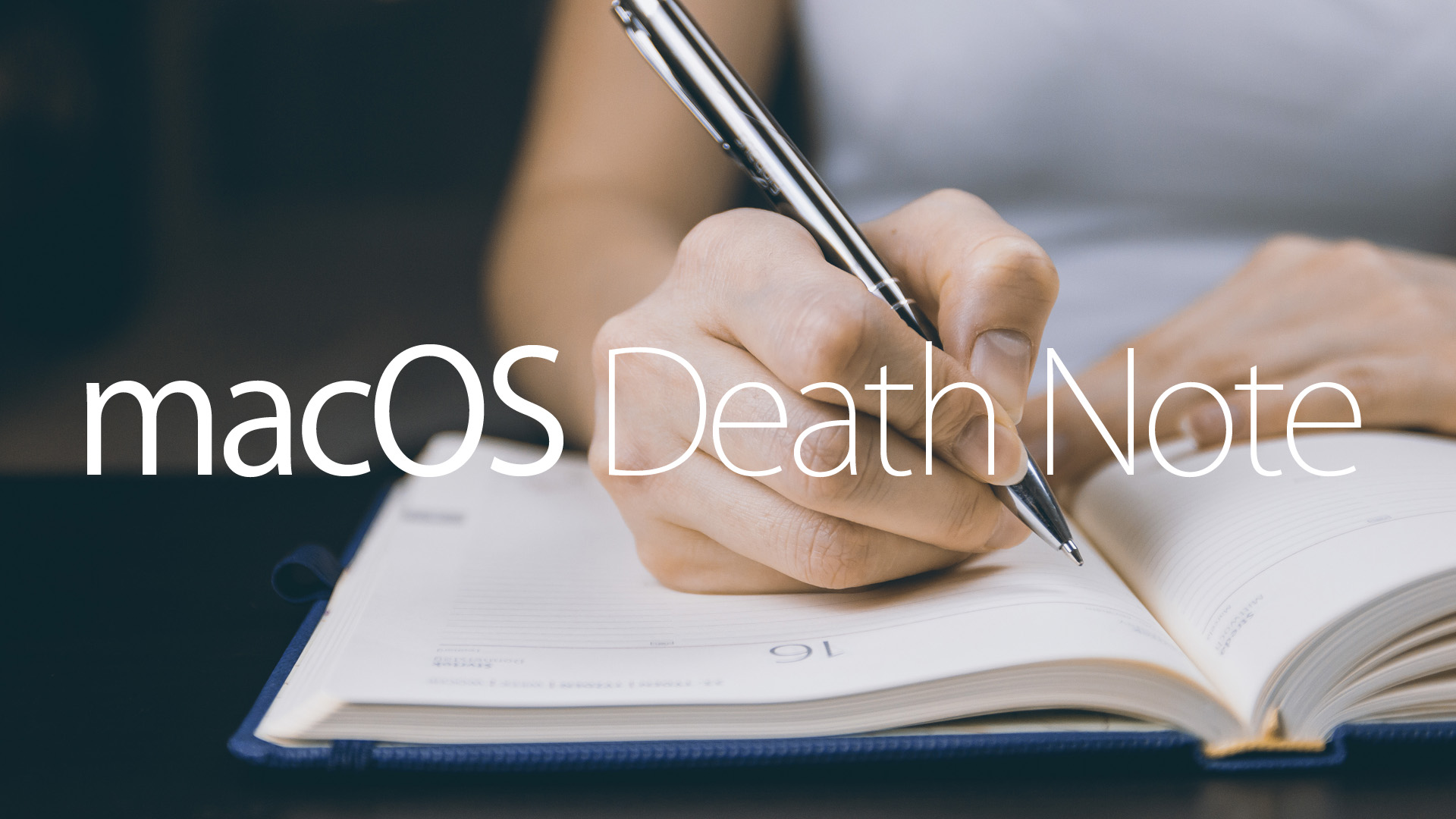 Mac OS Death Note
