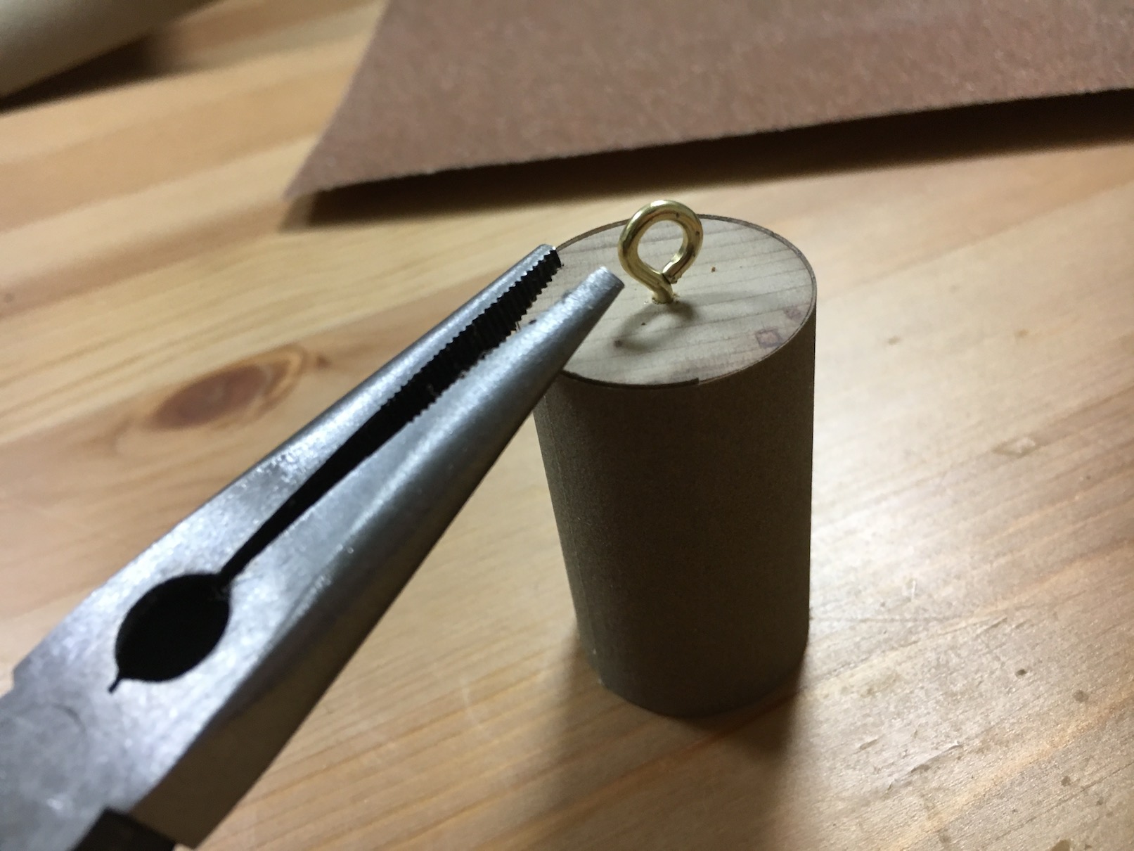 円筒型 指皮ヤスリの作り方