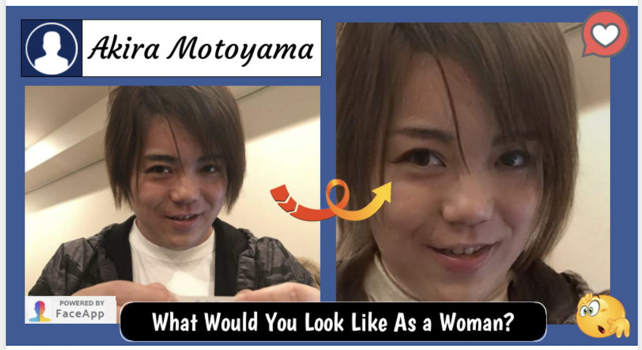 what would you look like as the opposite gender