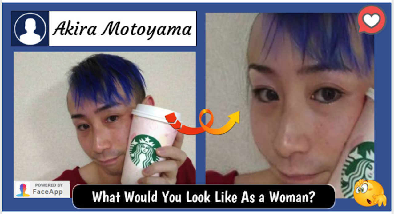 what would you look like as the opposite gender