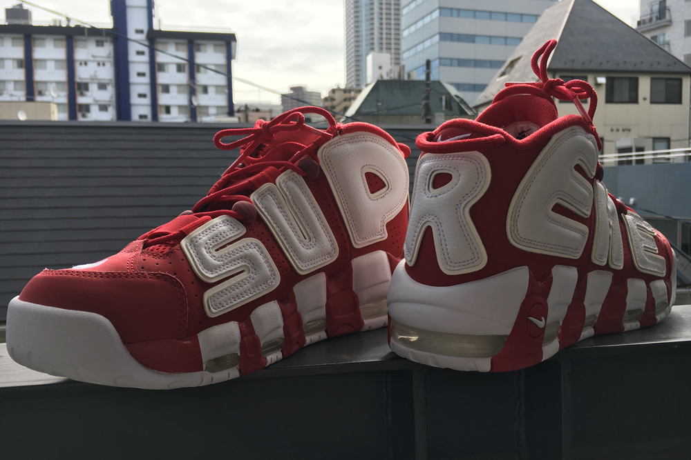 NIKE Supreme エアモアアップテンポ シュプリーム シュプテン