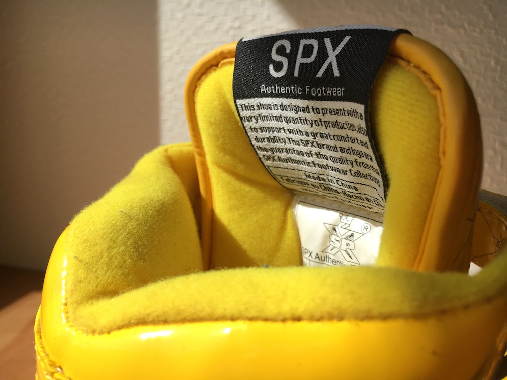 SPX Street Slam Hi “KICKS LAB. Yellow Patent”（エス・ピー・エックス ストリートスラム ハイ”キックスラボ イエローパテント”）